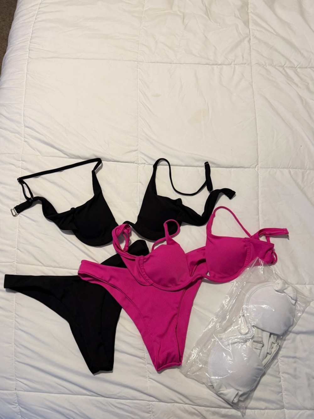 (3 Sets) Verdusa 2 Piece Bikini Sets